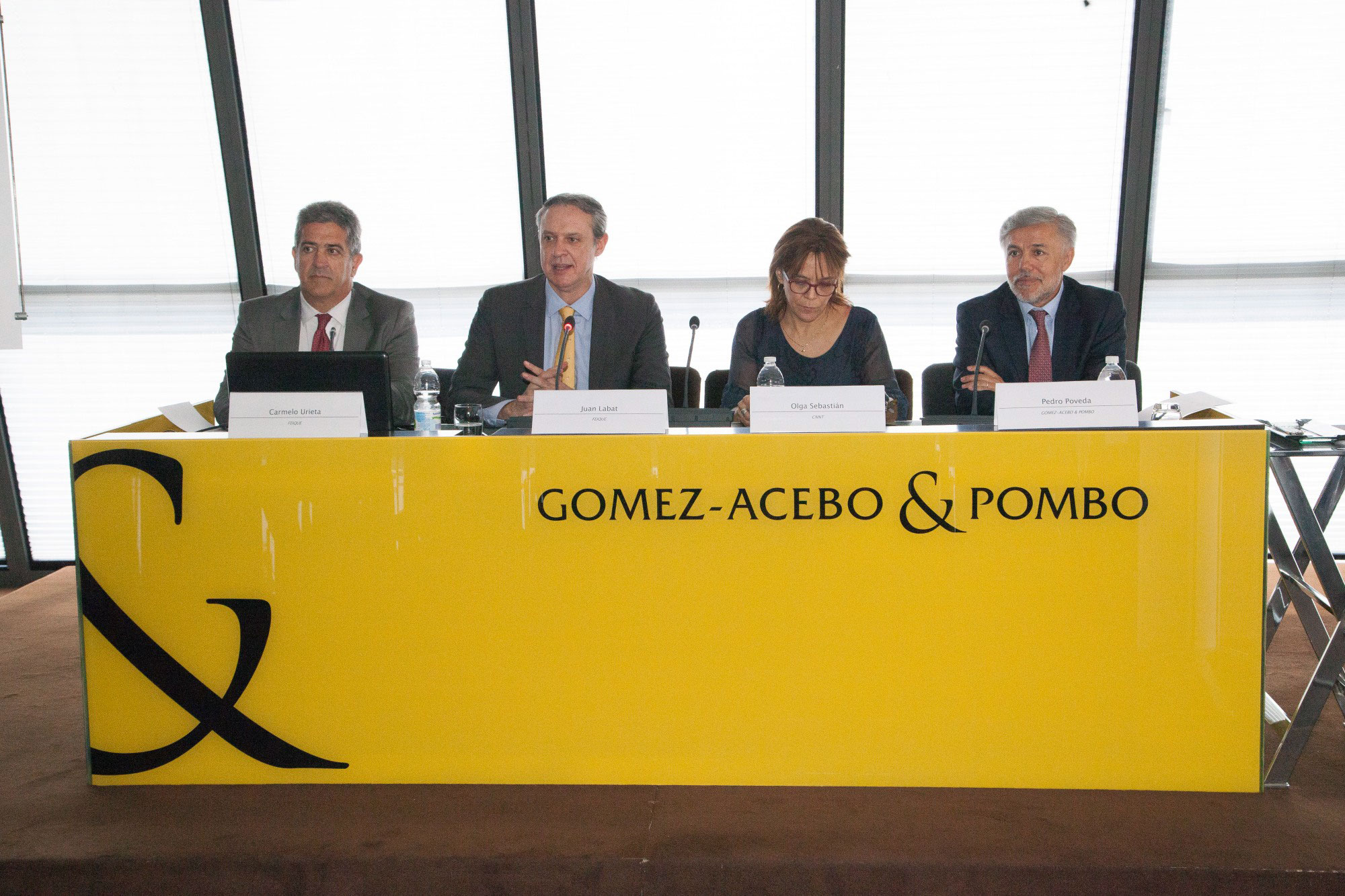 Mesa presidencial Premios de Seguridad 2016